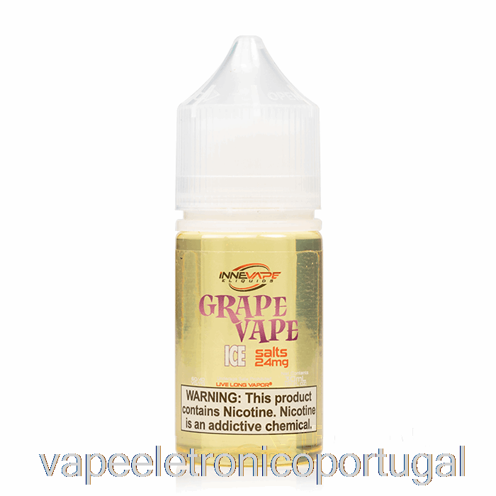 Vape Eletronico Grapevape Ice Salts - Innevape E-liquid - 30ml 24mg